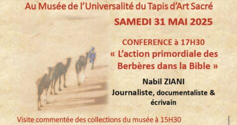 Conférence : l’action primordiale des berbères dans la Bible